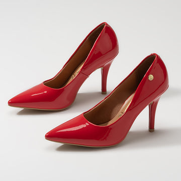 Vizzano 1184-1101 Pointy Toe Pump in Red Patent